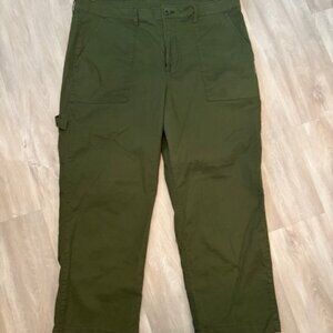 Old Navy Green Ankle Carpenter Pants - size 18